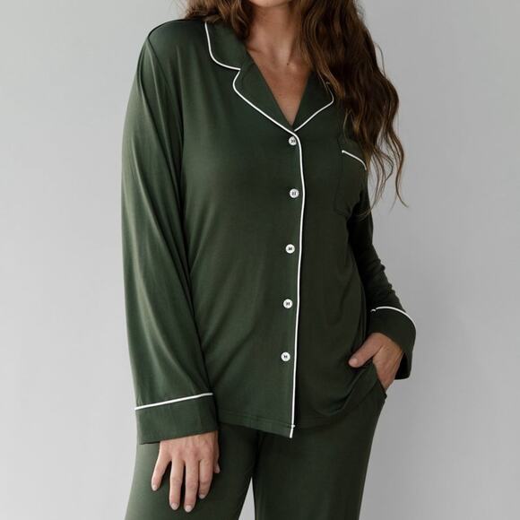 Bamboo Pajama Top - Picture 1 of 4